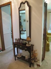 Hall Console table and Mirror