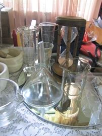 Antique Pharmaceutical beakers