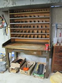 Exceptional antique Post office Mail sorter