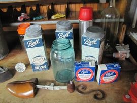 Antique Zinc ball tops