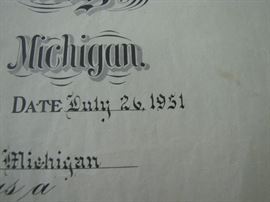 Date of the Pharmacists license