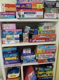 Lots of games and puzzles