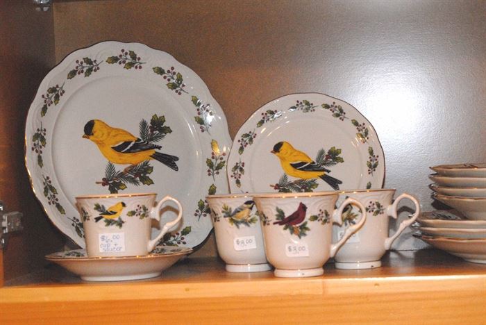 bird plates