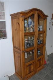 Nice Small Rustic China Cabinet