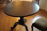 Mahogany tilt-top breakfast table