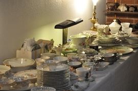 China - partial sets, bits and pieces, cups and saucers