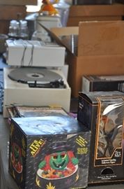 Turntable, halloween decor