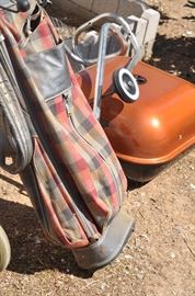 Vintage Golf bag, bbq