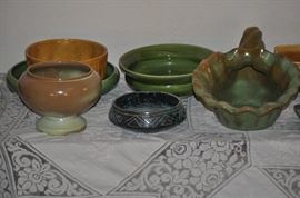 Frankoma, Weller, Haeger, and more pottery