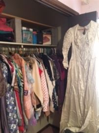 Vintage Wedding Dress, Women's Clothing