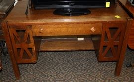 Mission Style Oak Desk