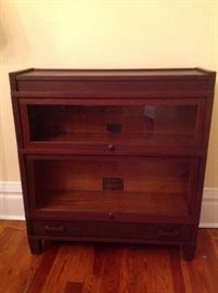 Rare globe wire eek arts and crafts lawyer bookcase 