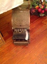 National brass candy store register