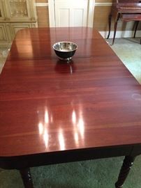 Two piece large dining table (no chairs)