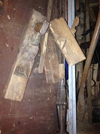 Handmade wooden planes