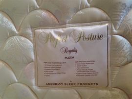 Queen Bed, one of three mattress sets, Perfect Posture