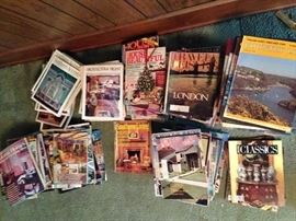 Some of the Hundreds of old magazines! 