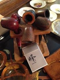 Vintage pipes and cigarettes