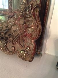 Detail of library mirror