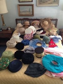 Vintage to modern women's hats