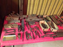 Antique tools all from the chest