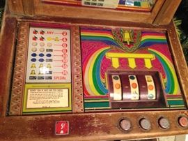 Bally Deluxe Slot machine, rough.