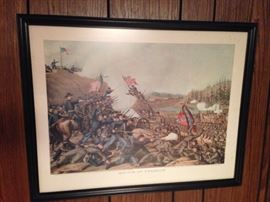 Battle of Franklin print