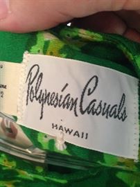 Several pieces of Polynesian Casuals