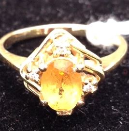 Topaz? ring