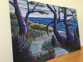 Large, original artwork by artist Jeff Whyman