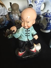 Antique smalls and collectibles. Several from occupied japan.
