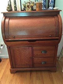 Very good condition, secretary desk. Great for a small space.