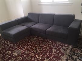 Modern Grey 4 piece Modular Design District Sectional $500.