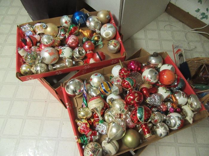 Christmas ornaments - some vintage!