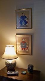 Early Chinese prints -purchased in the mid 1930's