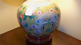 One of several beautiful oriental lamps