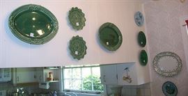A combination of new and old majolica