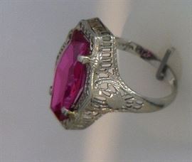 Side view of the ring