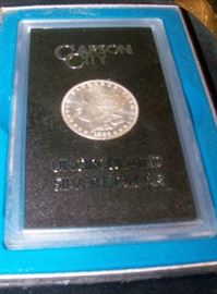 Carson City silver dollar, uncirculated