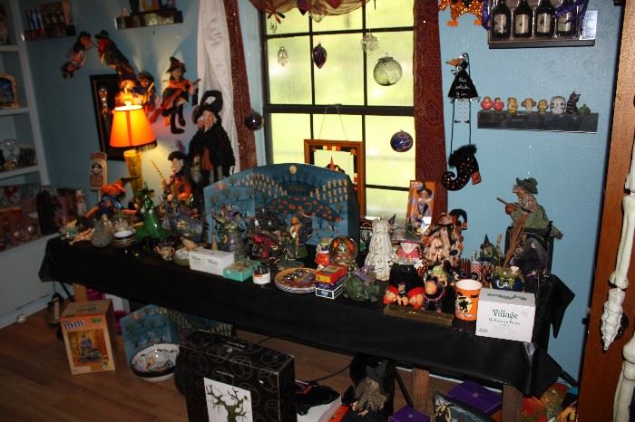 Department 56  and other Halloween Collectables