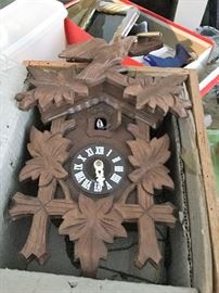 Hauser, German, Cuckoo clock in it's original wood box