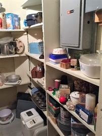 Amazing collection of kitchen ware...collectables as well as current items.