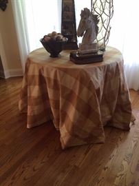 custom silk tablecloth