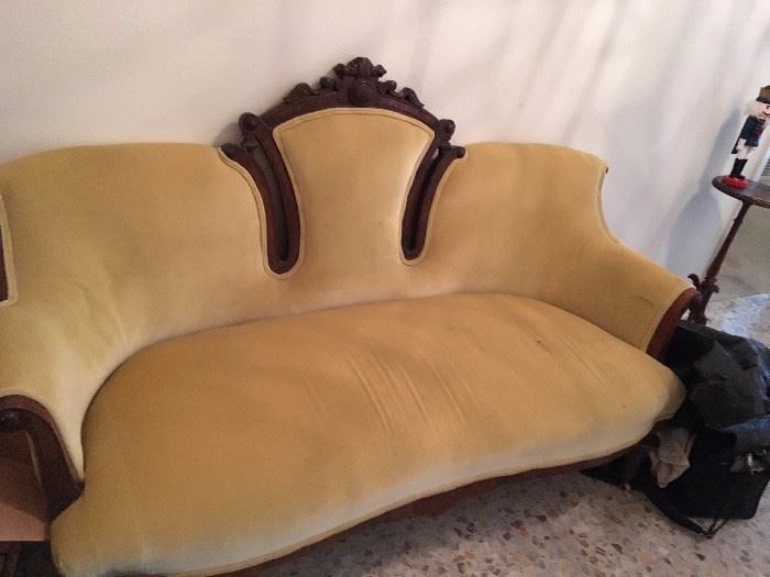 Lovely victorian sofa