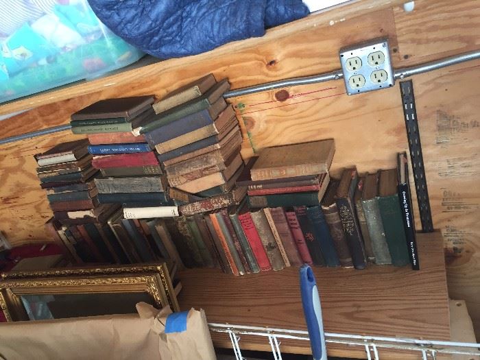 Assortment of antique books in various conditions. Tons to choose from. Price Varies.