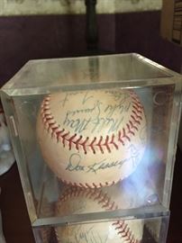 1980's Chicago White Sox Team Autographed Baseball comes with plastic case (2 balls total) $100 each