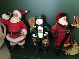 Coke drinking Santa  1 more