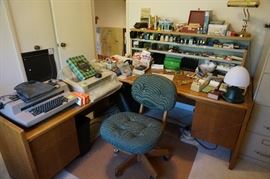 Totally Mid Century office fully loaded