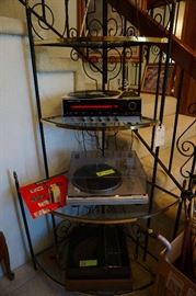 Turntables and receiver