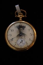 This unusual and beautiful pocketwatch is dated 1902 and still works!!